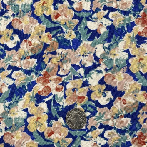 Viscose twill multi 005