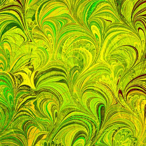 Poured Colour cosette lime