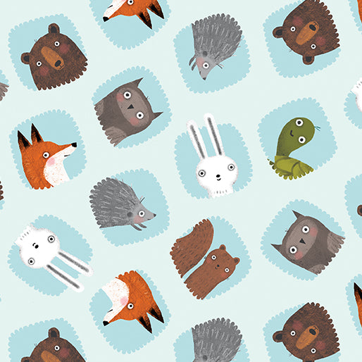 Into the woods - tossed heads light sky