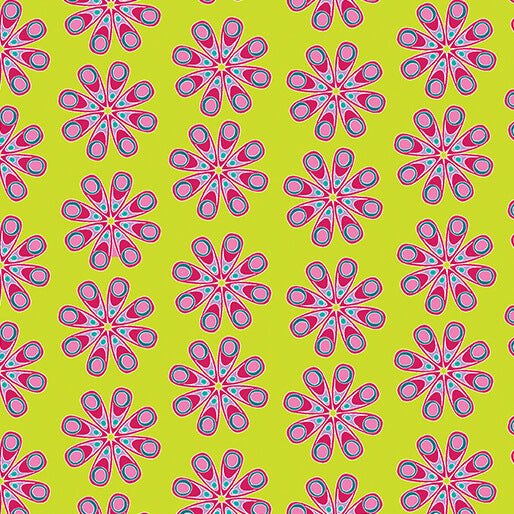 Kaleidoscope Green by Colourwerx