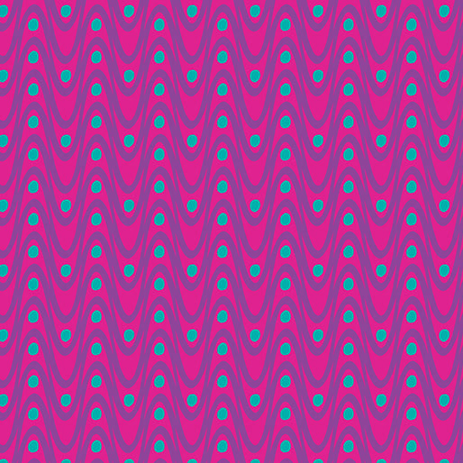 Kaleidoscope Ripple Fuschia by Colourwerx