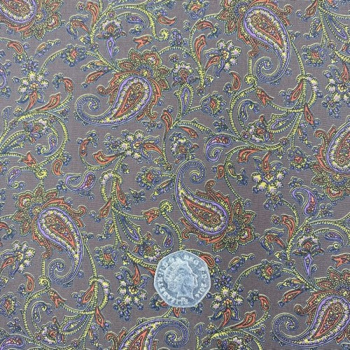 Cotton Poplin paisley
