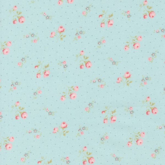 Abide Small Floral dots  light blue 792 14