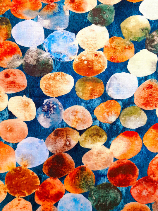 Desert Oasis - Pebbles - 100% Cotton Fabric