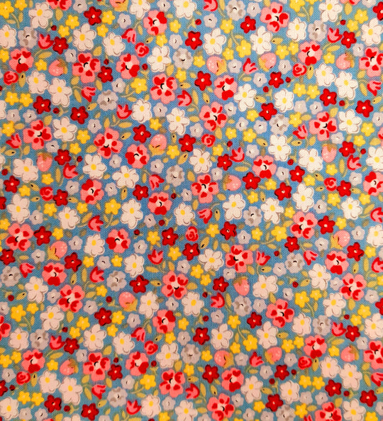My Favourite Things - Nutex - Multicolour floral - 100% Cotton Fabric