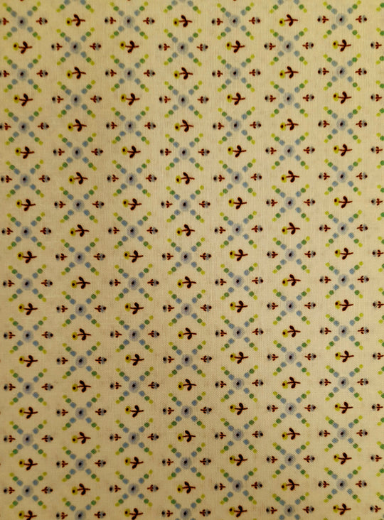 Hollyhock Lane - Little Floral designs - Nutex - 100% Cotton Fabric