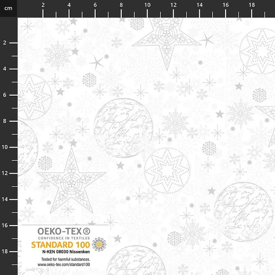 We Love Christmas silver white