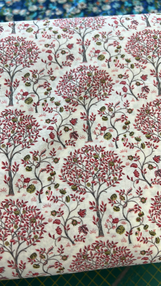Cotton Lawn - Cherry Trees