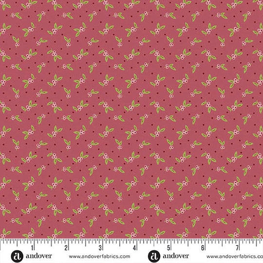 Rivermoore little berry raspberry floral