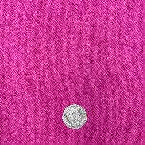 Wool Mix fabric -  cerise - 80% Natural wool fabric for dressmaking