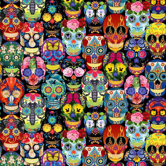 Sugar Skulls bright
