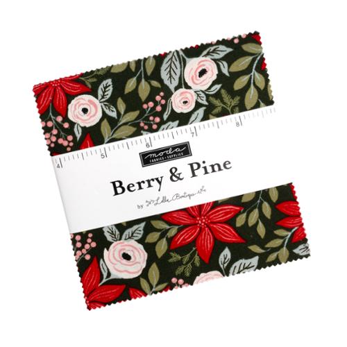 Berry and Pine charm pack
