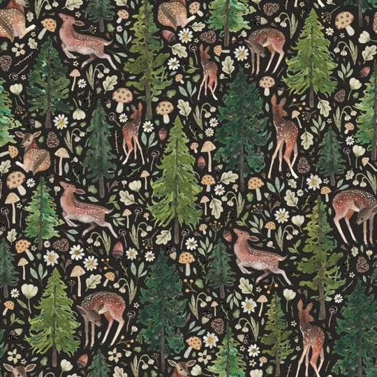 In The forest - deer black 101