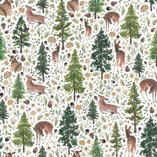 In The forest - deer white  104