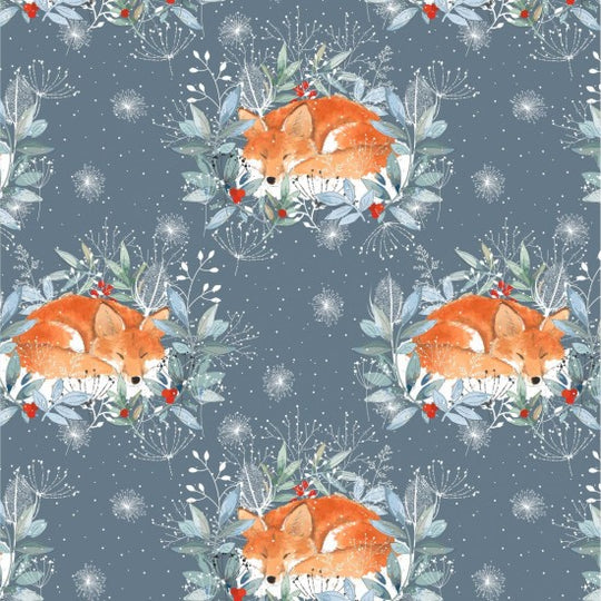 Snowy Fox 101 dark blue