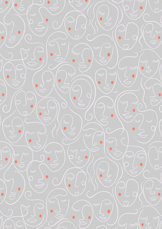 The Dreamer A516.2 Contemplation on soft grey