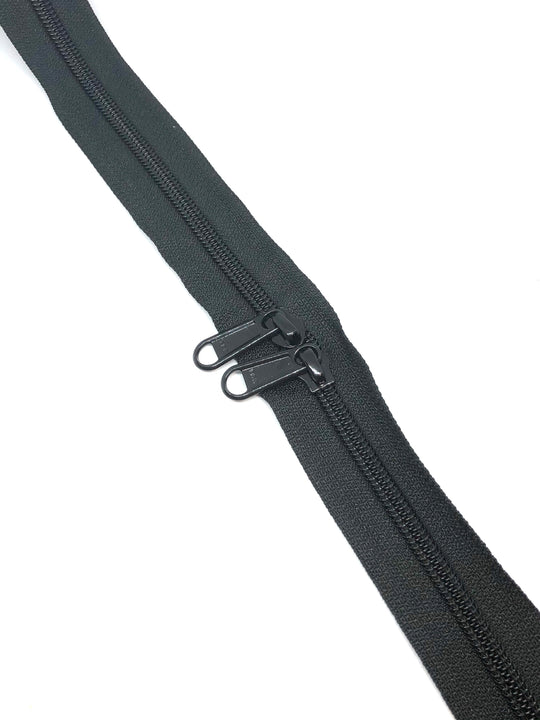 YKK Nylon No.5 Zip Chain - Black - Colour No 580