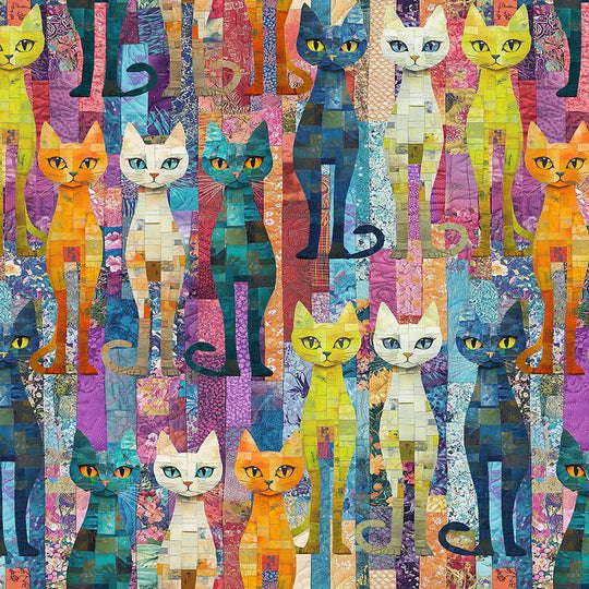 Sophisticat packed Quiltcats