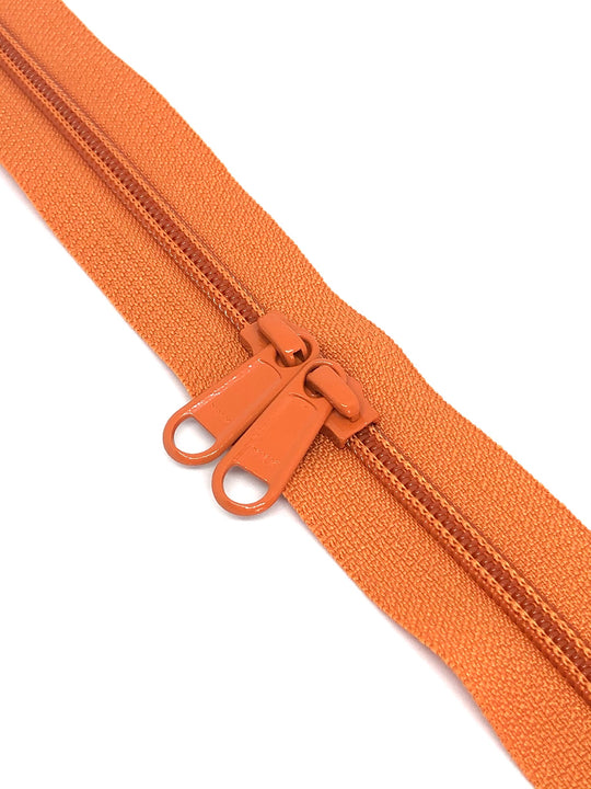 YKK Nylon No.5 Zip Chain - Clementine - Colour No 807