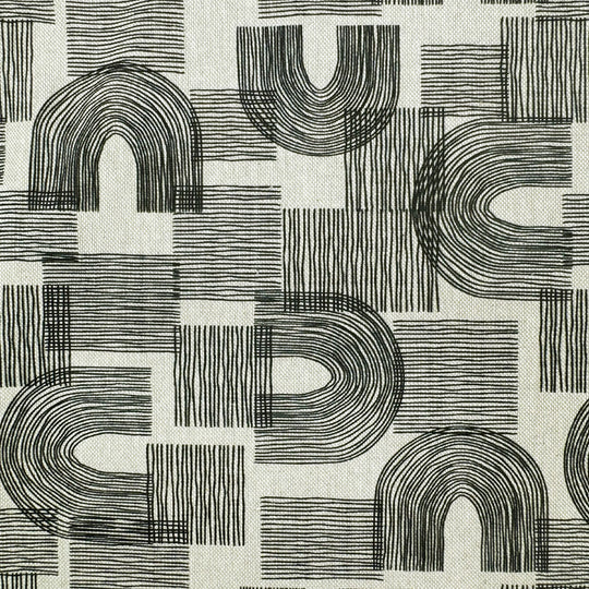 Digitally printed Linen - by Crafty  Chatham Glyn  - Abstract Art