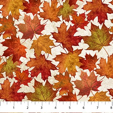 Stonehenge Oh Canada Large leaves beige