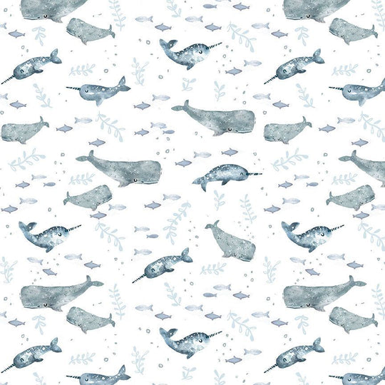 - La Mer - Float On - cotton fabric