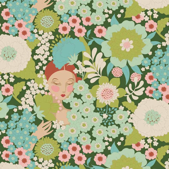 Wallfower - green