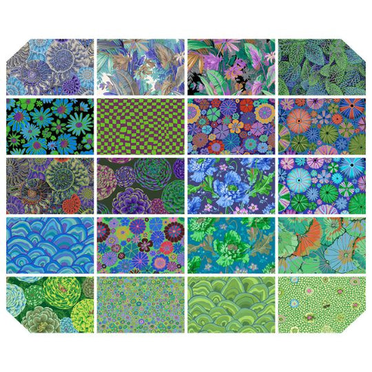 Kaffe fassett Collective Aug 25 Cool charm pack