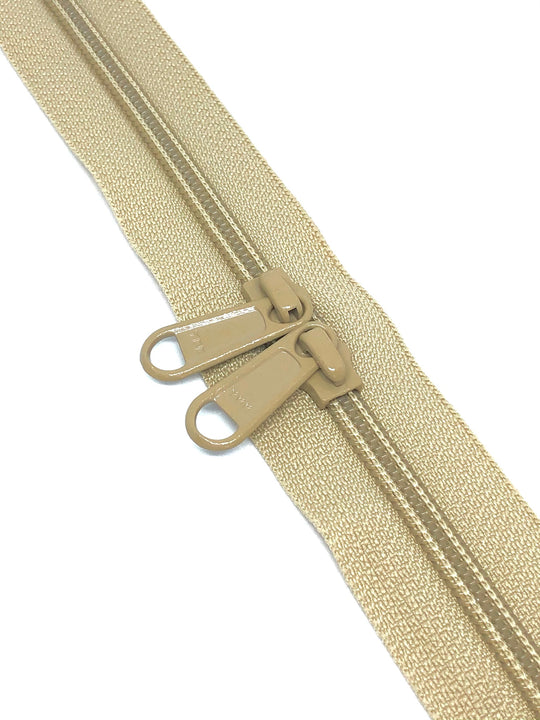 YKK Nylon No.5 Zip Chain - Fawn - Colour No 085