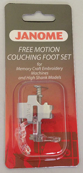 Janome Free Motion Couching Foot Set