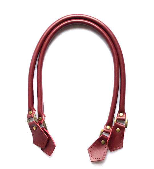 Bag Handles - Complete Set  - Wine Red