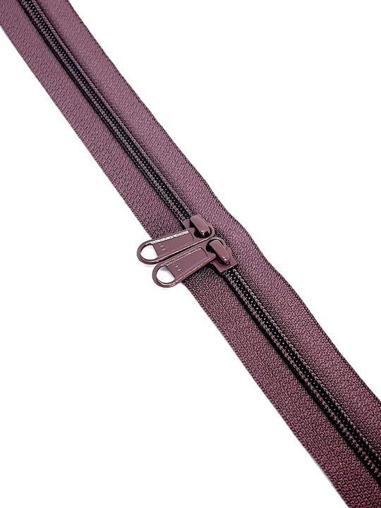 YKK Nylon No.5 Zip Chain - Hickory  - Colour  No 215