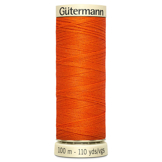 Gutermann Sew All Polyester Sewing Thread - 100m/110 yards - 351 Orange