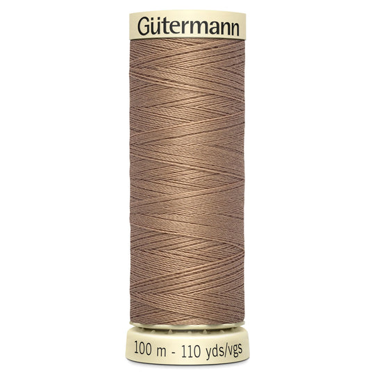 Gutermann Sew All Polyester Sewing Thread - 100m/110 yards - 139 Sienna