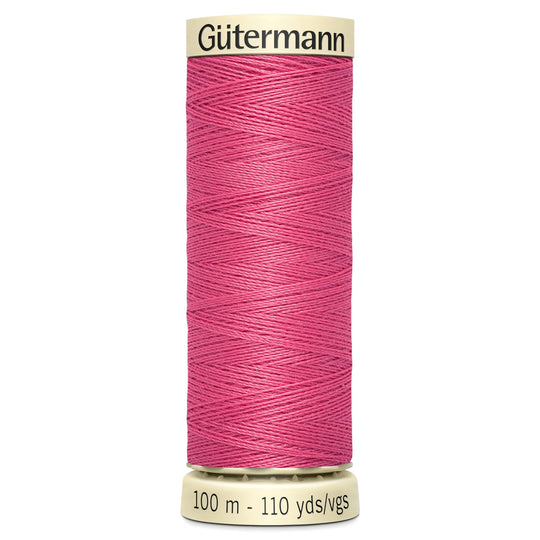 Gutermann Sew All Polyester Sewing Thread - 100m/110 yards - 890 Pink