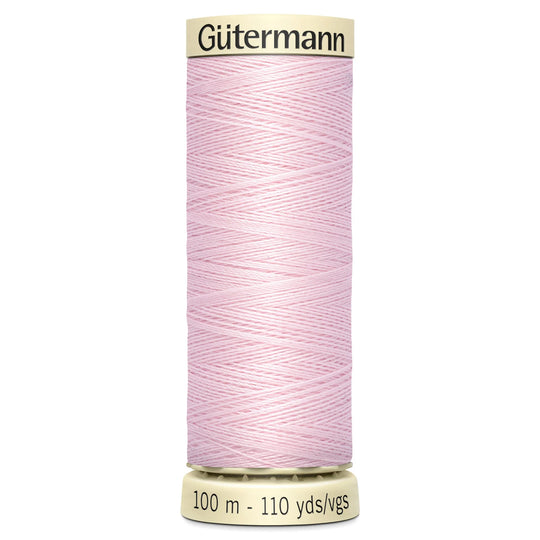 Gutermann Sew All Polyester Sewing Thread - 100m/110 yards - 372 Pink