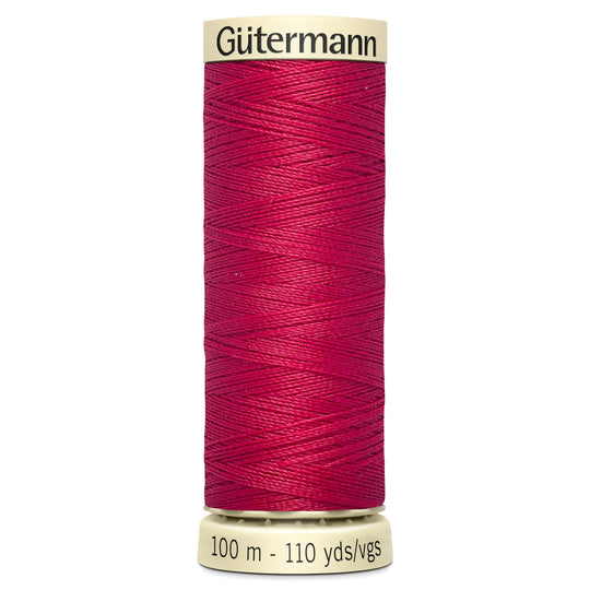 Gutermann Sew All Polyester Sewing Thread - 100m/110 yards - 909 Red