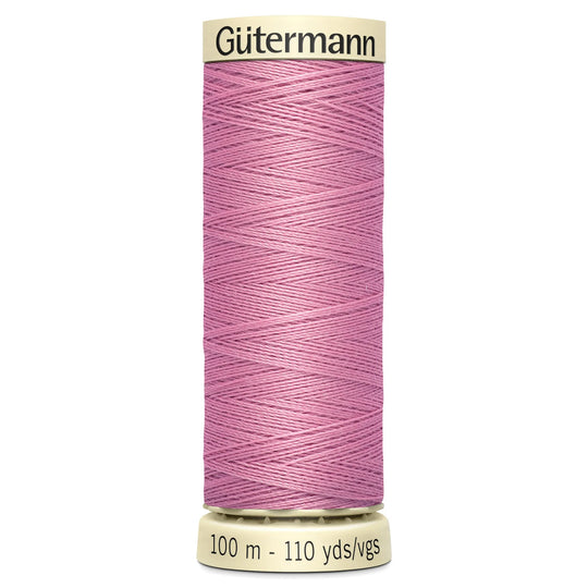 Gutermann Sew All Polyester Sewing Thread - 100m/110 yards - 663 Pink