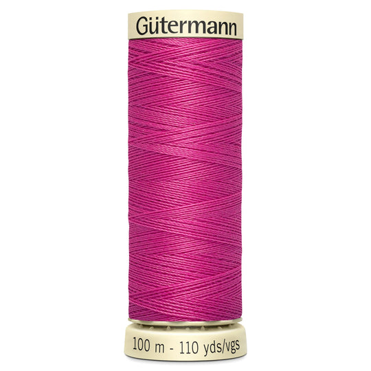 Gutermann Sew All Polyester Sewing Thread - 100m/110 yards - 733 Pink