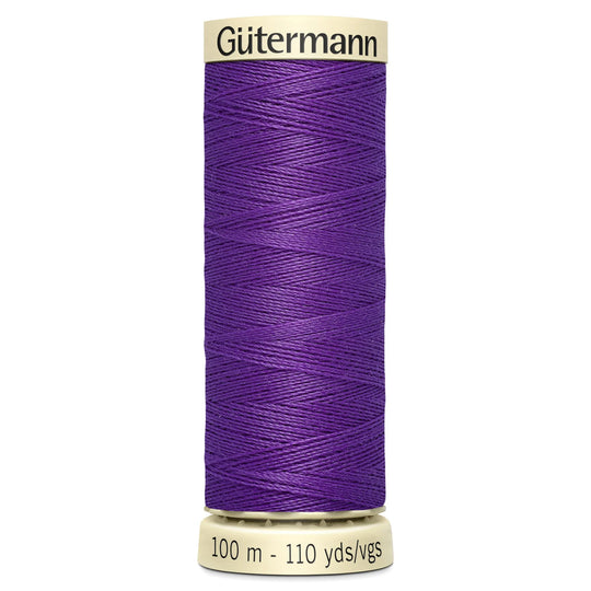 Gutermann Sew All Polyester Sewing Thread - 100m/110 yards - 392 - Purple