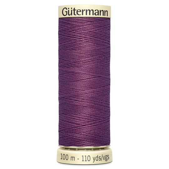 Gutermann Sew All Polyester Sewing Thread - 100m/110 yards - 259 - Burgundy