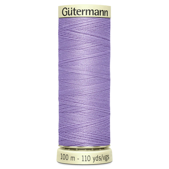 Gutermann Sew All Polyester Sewing Thread - 100m/110 yards - 158 - Dark Lavendar