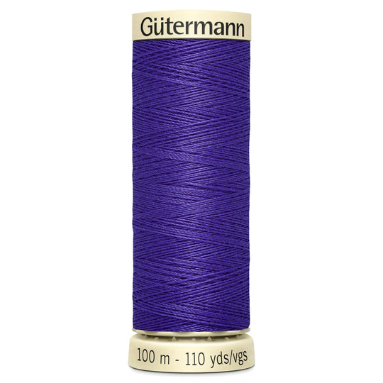 Gutermann Sew All Polyester Sewing Thread - 100m/110 yards - 810 - Purple