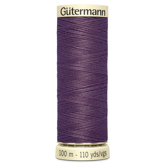 Gutermann Sew All Polyester Sewing Thread - 100m/110 yards - 128 - Dusky Purple