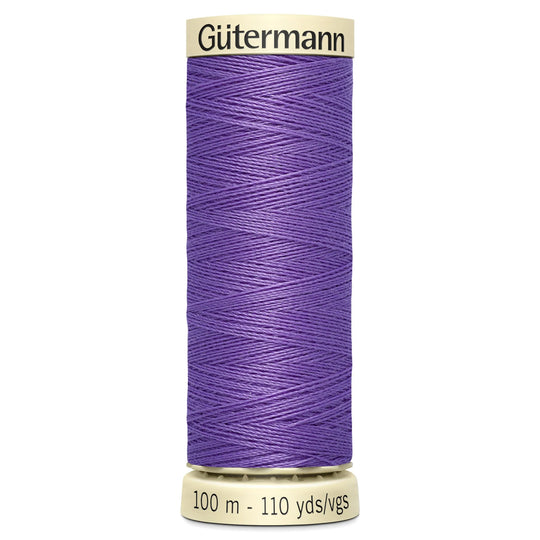 Gutermann Sew All Polyester Sewing Thread - 100m/110 yards - 391 - Lilac