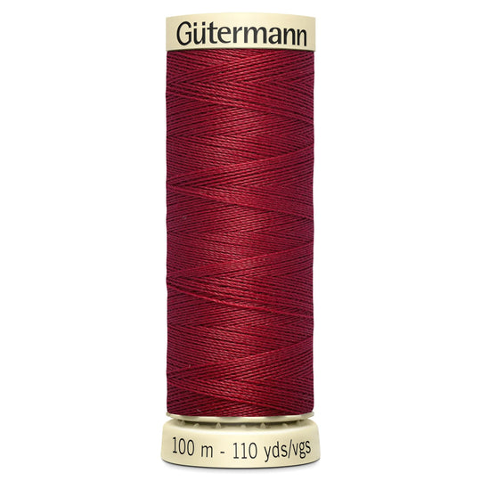 Gutermann Sew All Polyester Sewing Thread - 100m/110 yards - 367 - Red