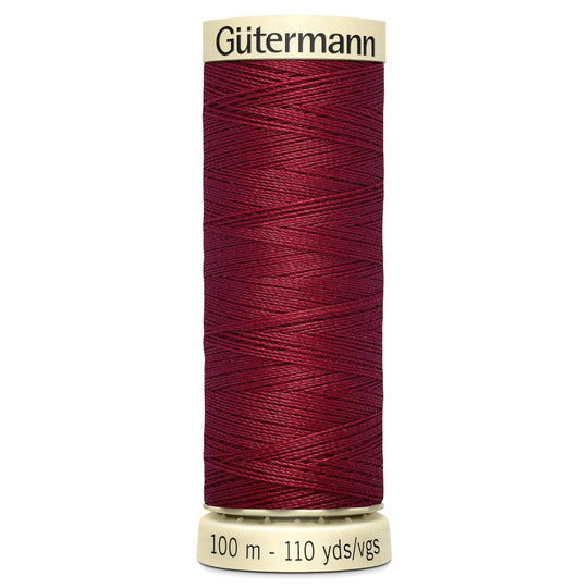 Gutermann Sew All Polyester Sewing Thread - 100m/110 yards - 226 - Wine