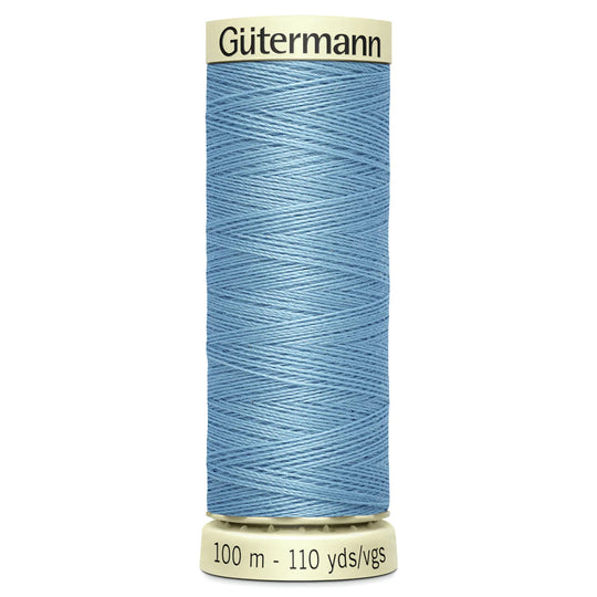 Gutermann Sew All Polyester Sewing Thread - 100m/110 yards - 143 - Duck Egg Blue