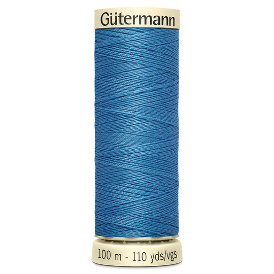 Gutermann Sew All Polyester Sewing Thread - 100m/110 yards - 965 -  Blue