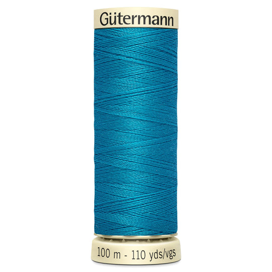 Gutermann Sew All Polyester Sewing Thread - 100m/110 yards - 761 - Malibu Blue